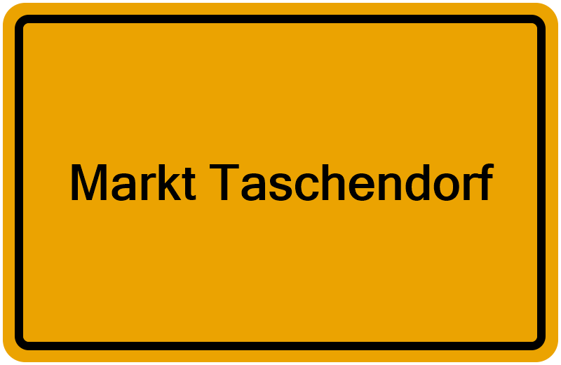 Handelsregister Markt Taschendorf
